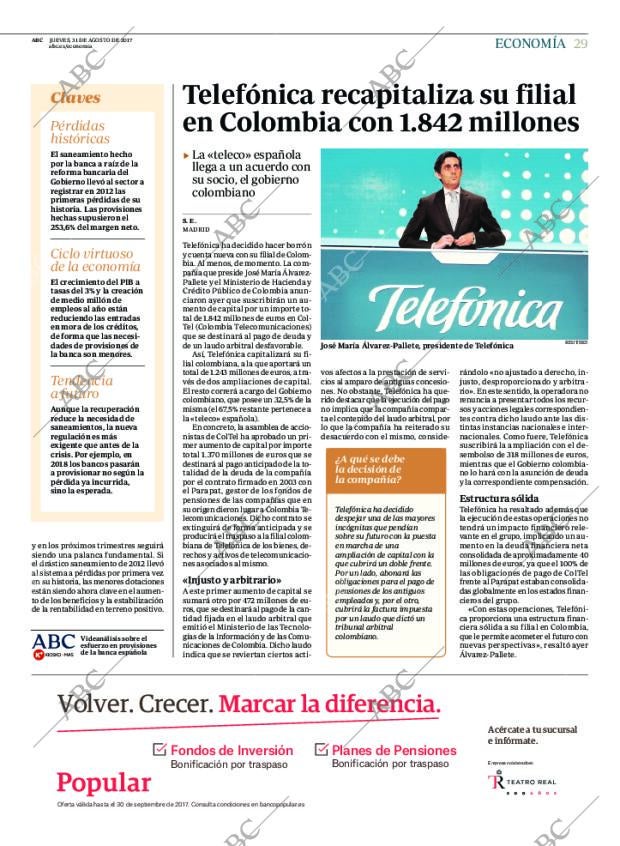 ABC MADRID 31-08-2017 página 29