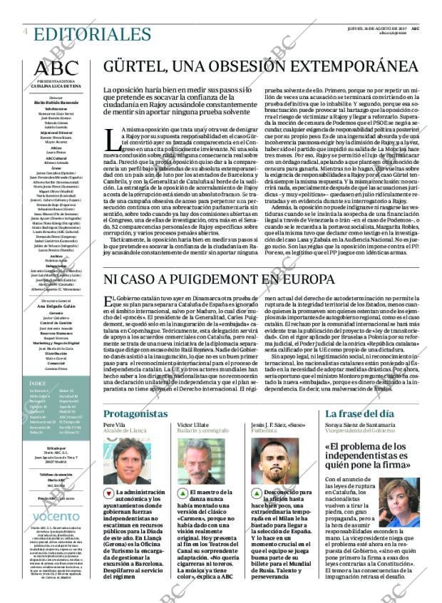 ABC MADRID 31-08-2017 página 4