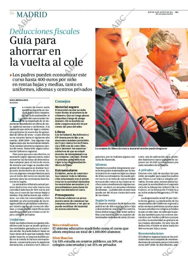 ABC MADRID 31-08-2017 página 50