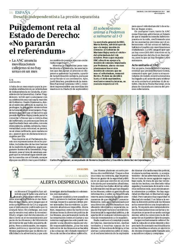 ABC MADRID 01-09-2017 página 16