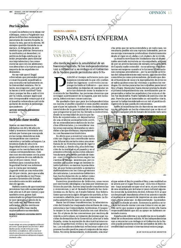 ABC MADRID 02-09-2017 página 13