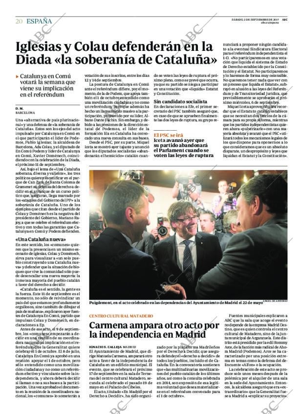 ABC MADRID 02-09-2017 página 20