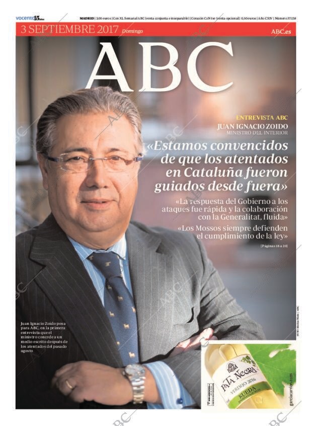 ABC MADRID 03-09-2017 página 1