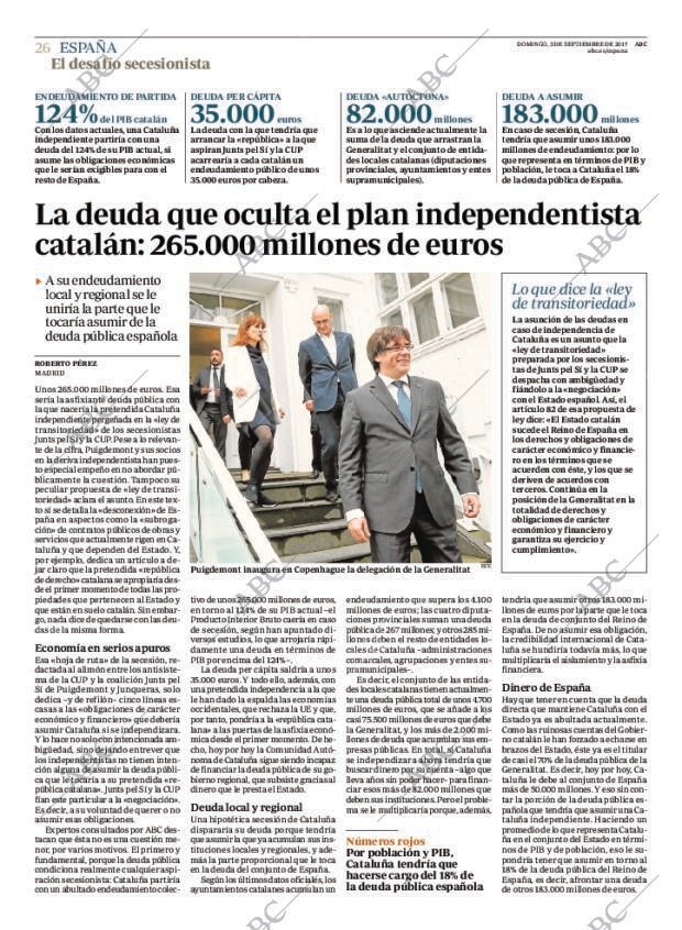 ABC MADRID 03-09-2017 página 26