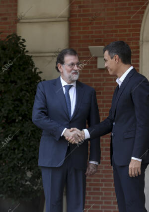 Reunión del Presidente Mariano Rajoy y Pedro Sánchez, para hablar sobre el...