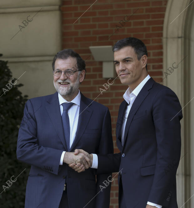 Reunión del Presidente Mariano Rajoy y Pedro Sánchez, para hablar sobre el...