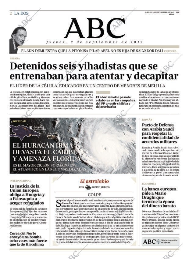 ABC MADRID 07-09-2017 página 2