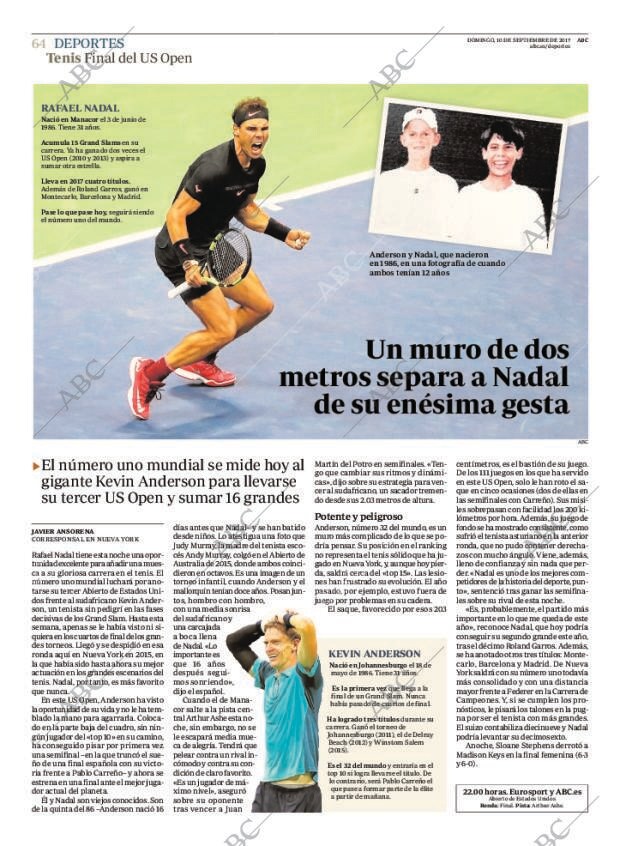 ABC MADRID 10-09-2017 página 64