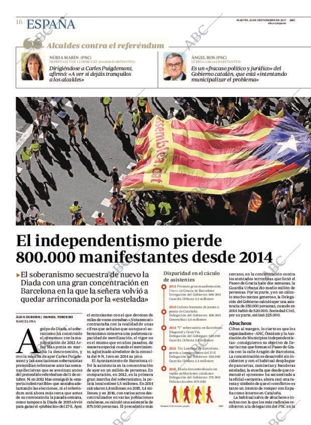 ABC MADRID 12-09-2017 página 16