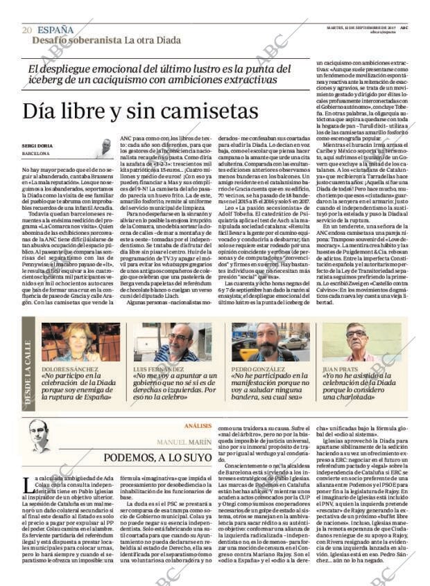 ABC MADRID 12-09-2017 página 20