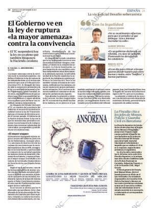 ABC MADRID 12-09-2017 página 21