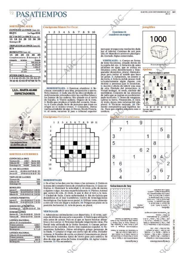 ABC MADRID 12-09-2017 página 72