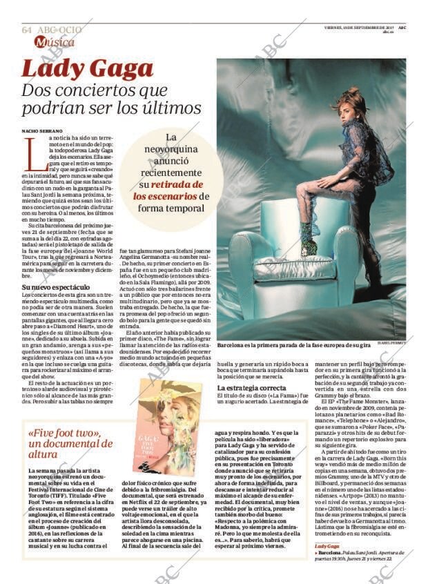ABC MADRID 15-09-2017 página 64