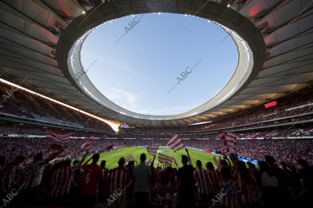 Partido inaugural de estadio Wanda Metropolitano, entre el Atlético de Madrid y...