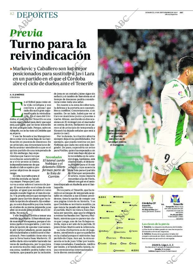 ABC CORDOBA 17-09-2017 página 82