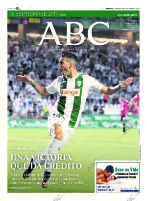 ABC CORDOBA 18-09-2017 página 1