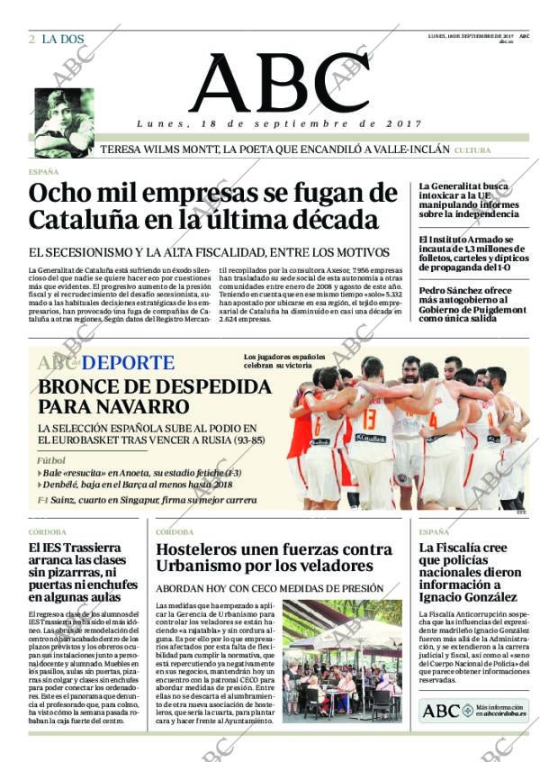 ABC CORDOBA 18-09-2017 página 2