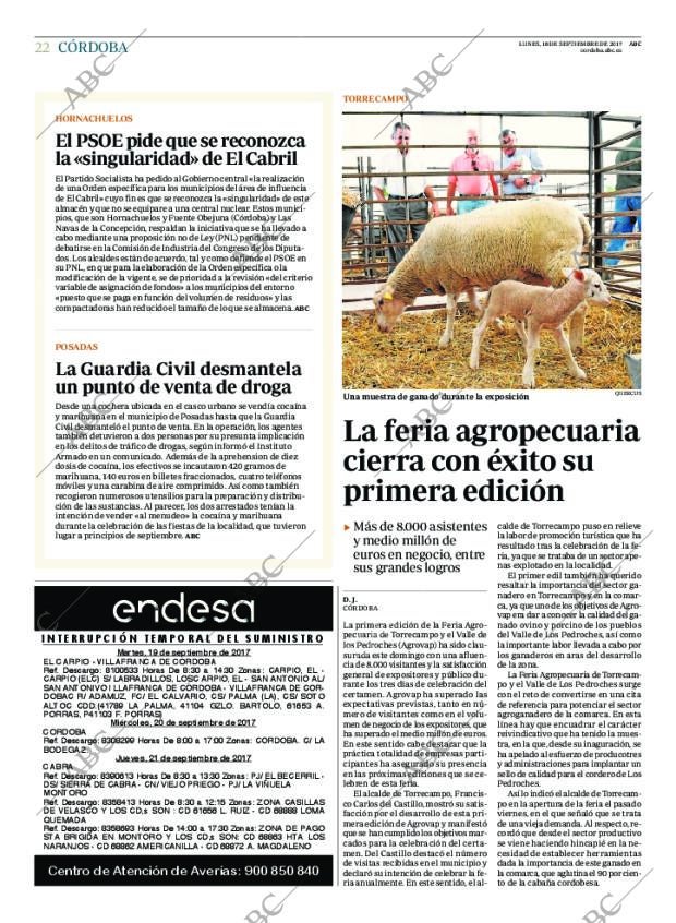 ABC CORDOBA 18-09-2017 página 22