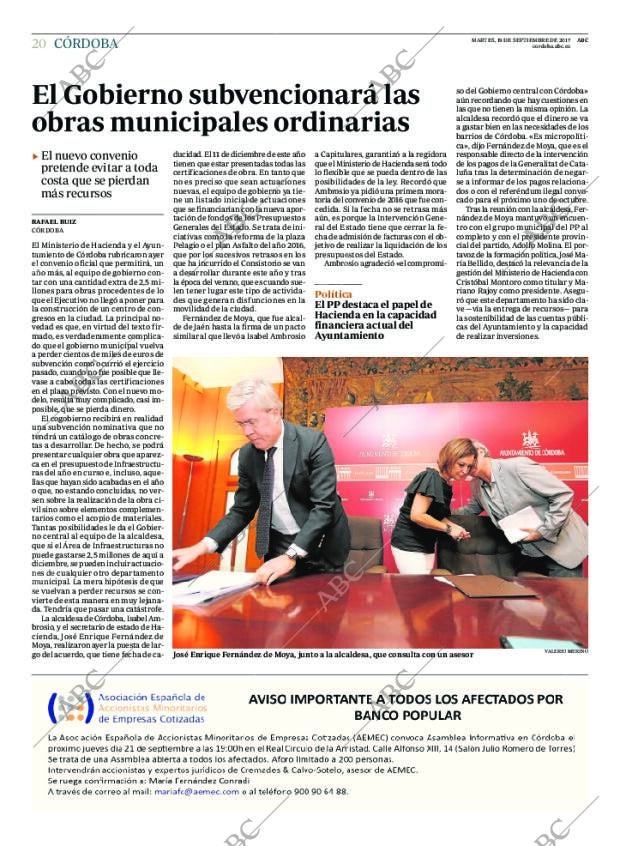 ABC CORDOBA 19-09-2017 página 20