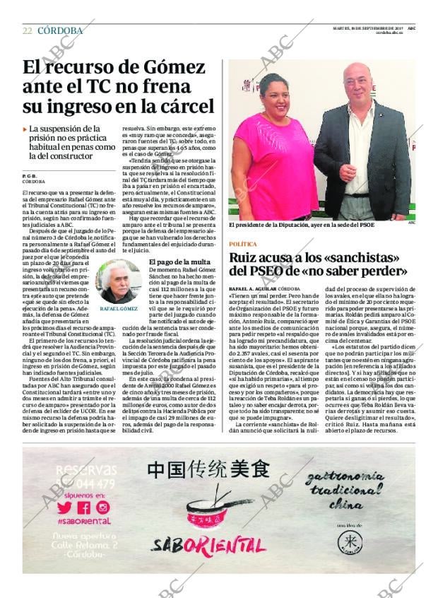 ABC CORDOBA 19-09-2017 página 22