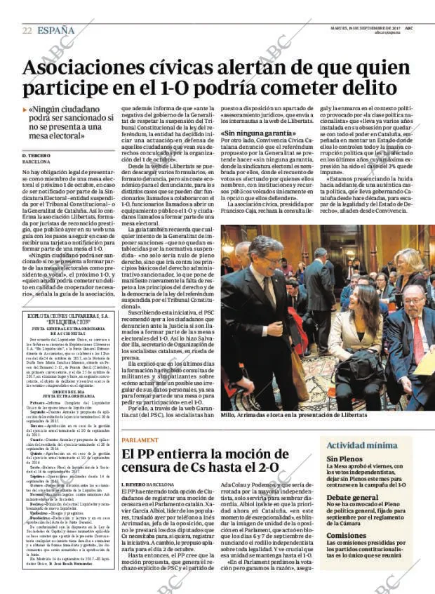 ABC MADRID 19-09-2017 página 22