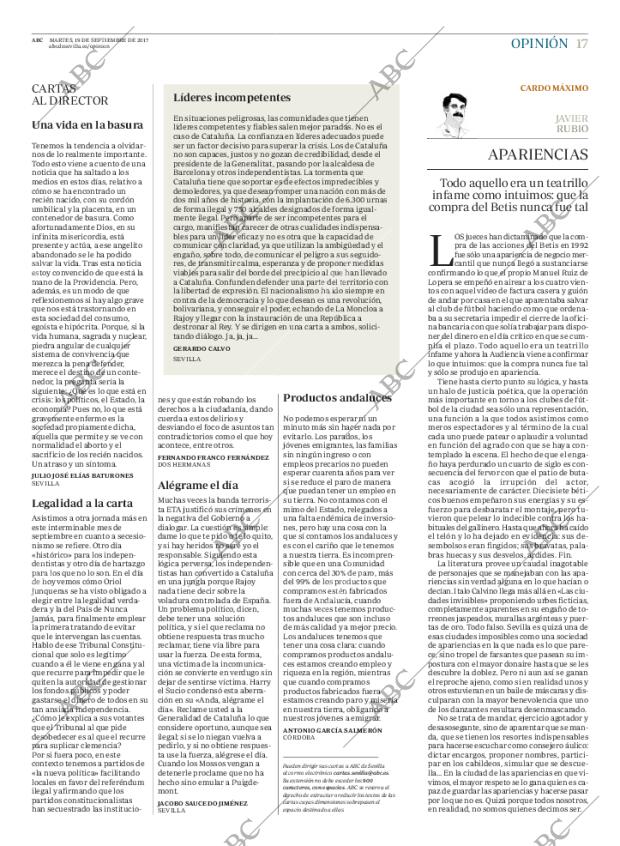 ABC SEVILLA 19-09-2017 página 17