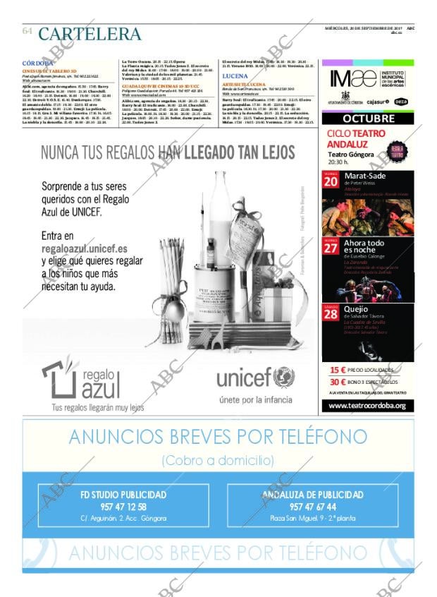 ABC CORDOBA 20-09-2017 página 64