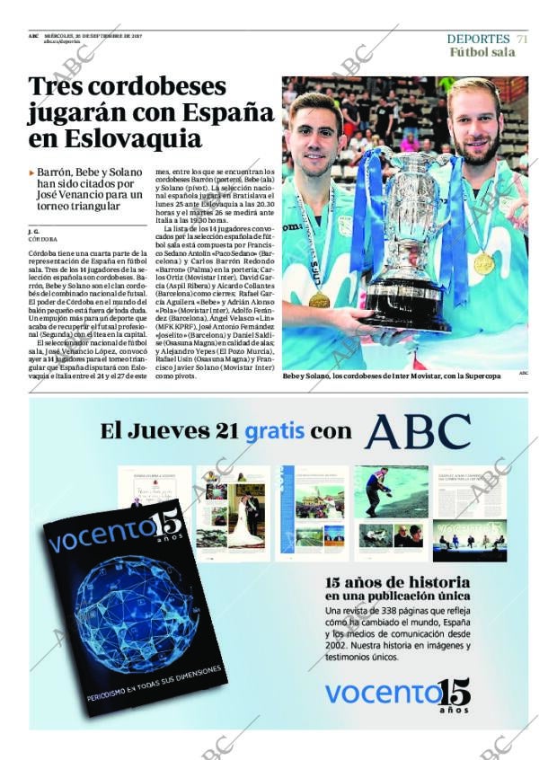 ABC CORDOBA 20-09-2017 página 71