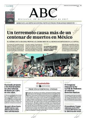 ABC MADRID 20-09-2017 página 2