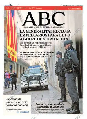 ABC SEVILLA 20-09-2017 página 1