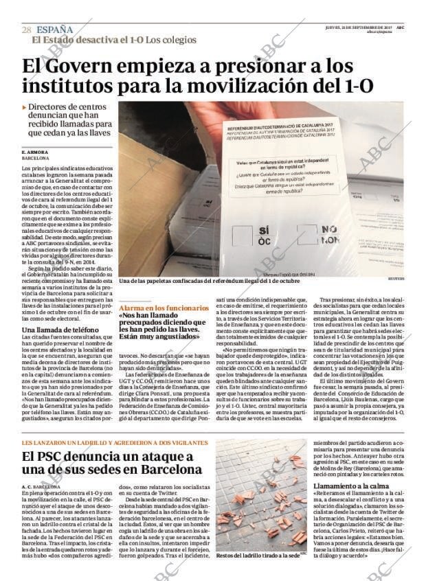 ABC MADRID 21-09-2017 página 28