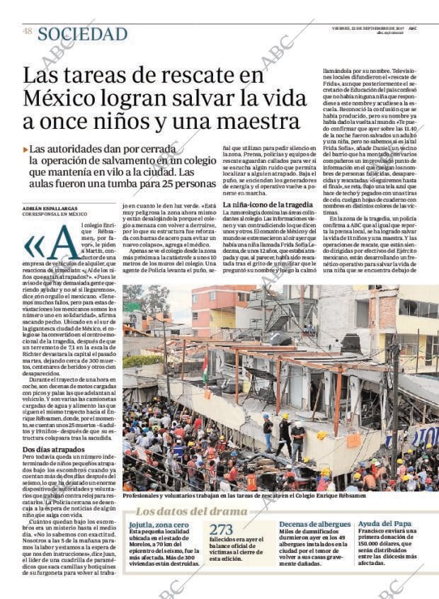 ABC MADRID 22-09-2017 página 48