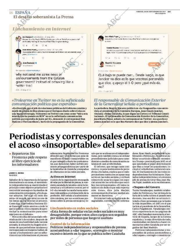 ABC MADRID 29-09-2017 página 18
