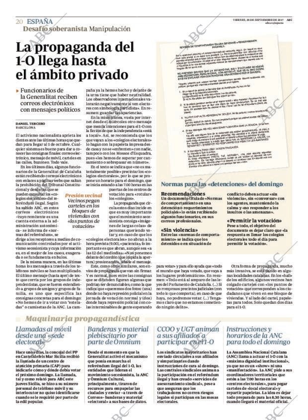 ABC MADRID 29-09-2017 página 20