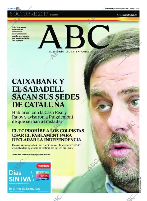 ABC CORDOBA 06-10-2017 página 1