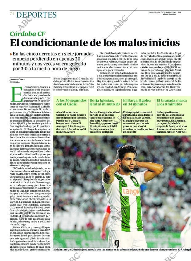 ABC CORDOBA 06-10-2017 página 74