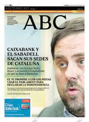 ABC MADRID 06-10-2017