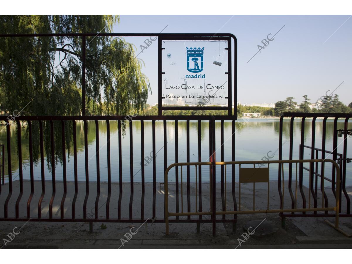 El lago de la casa de Campo - Archivo ABC