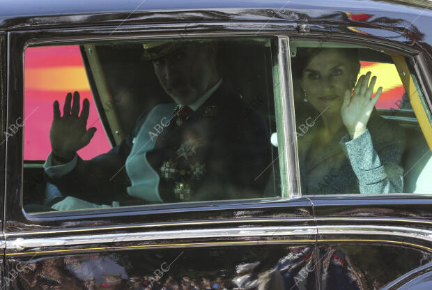 M.M. los Reyes Felipe Vi y doña Letizia