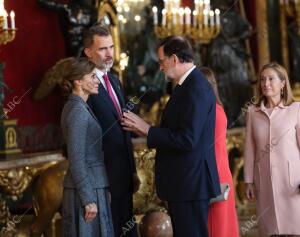 Día de la Fiesta Nacional, los Reyes Felipe VI y doña Letizia presiden la...