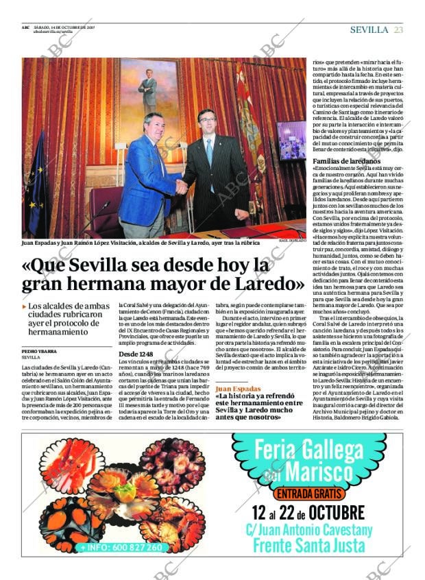 ABC SEVILLA 14-10-2017 página 23