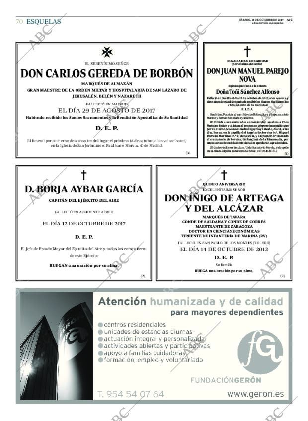 ABC SEVILLA 14-10-2017 página 70