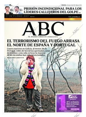 ABC CORDOBA 17-10-2017 página 1