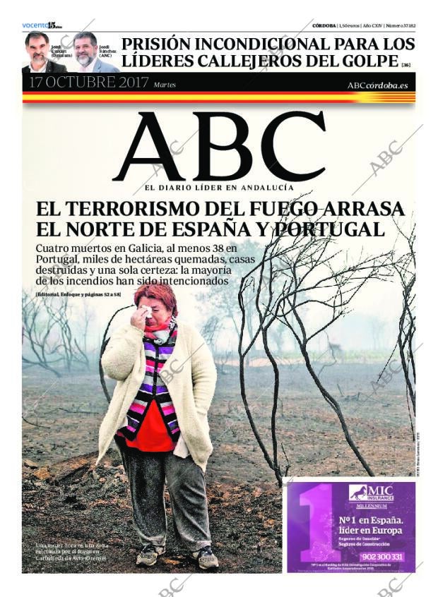 ABC CORDOBA 17-10-2017 página 1