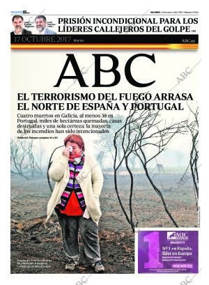 ABC MADRID 17-10-2017 página 1