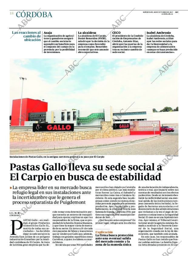 ABC CORDOBA 18-10-2017 página 18