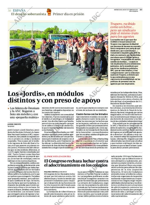 ABC CORDOBA 18-10-2017 página 38