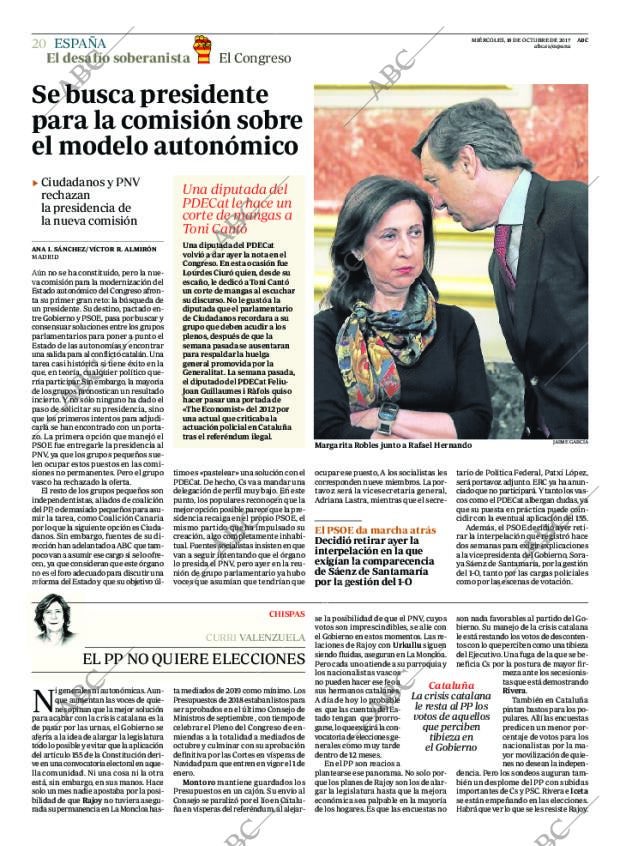 ABC MADRID 18-10-2017 página 20