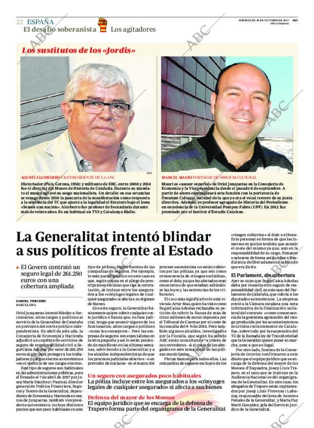 ABC MADRID 18-10-2017 página 22