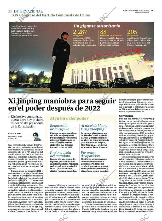 ABC MADRID 18-10-2017 página 28